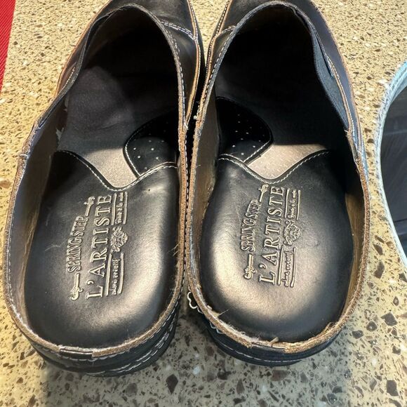 L’ARTISTE Chino Clogs Black EU 42 - Picture 3 of 5